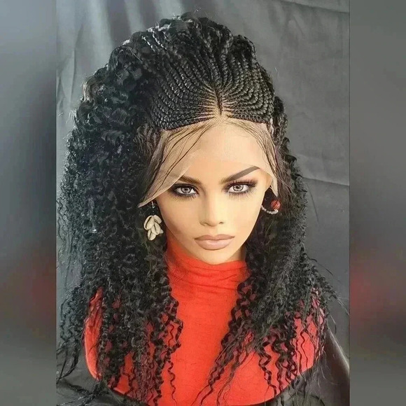 Premium Handmade BraidedLace Wigs for Working Women -Versatile, Lightweight, NWT - Picture 4 of 15